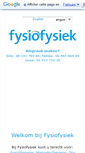 Mobile Screenshot of fysiofysiek.nl